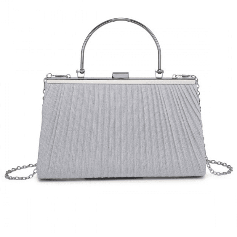 Silver occasion bag online