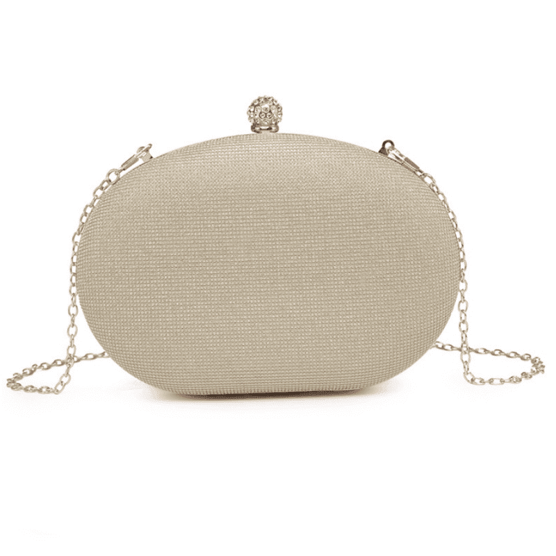 Silver clutch bags for weddings shop