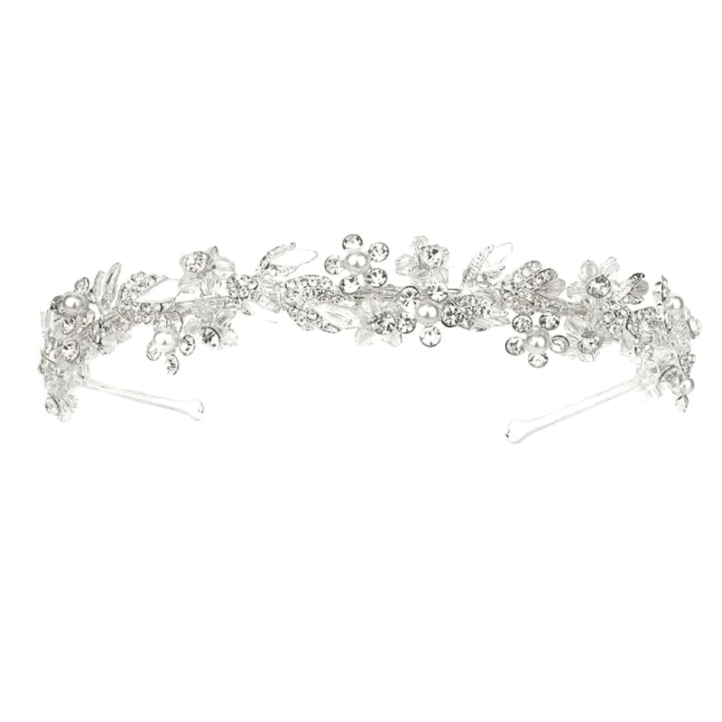 Bride or Bridesmaids Crystal Headband, A7914