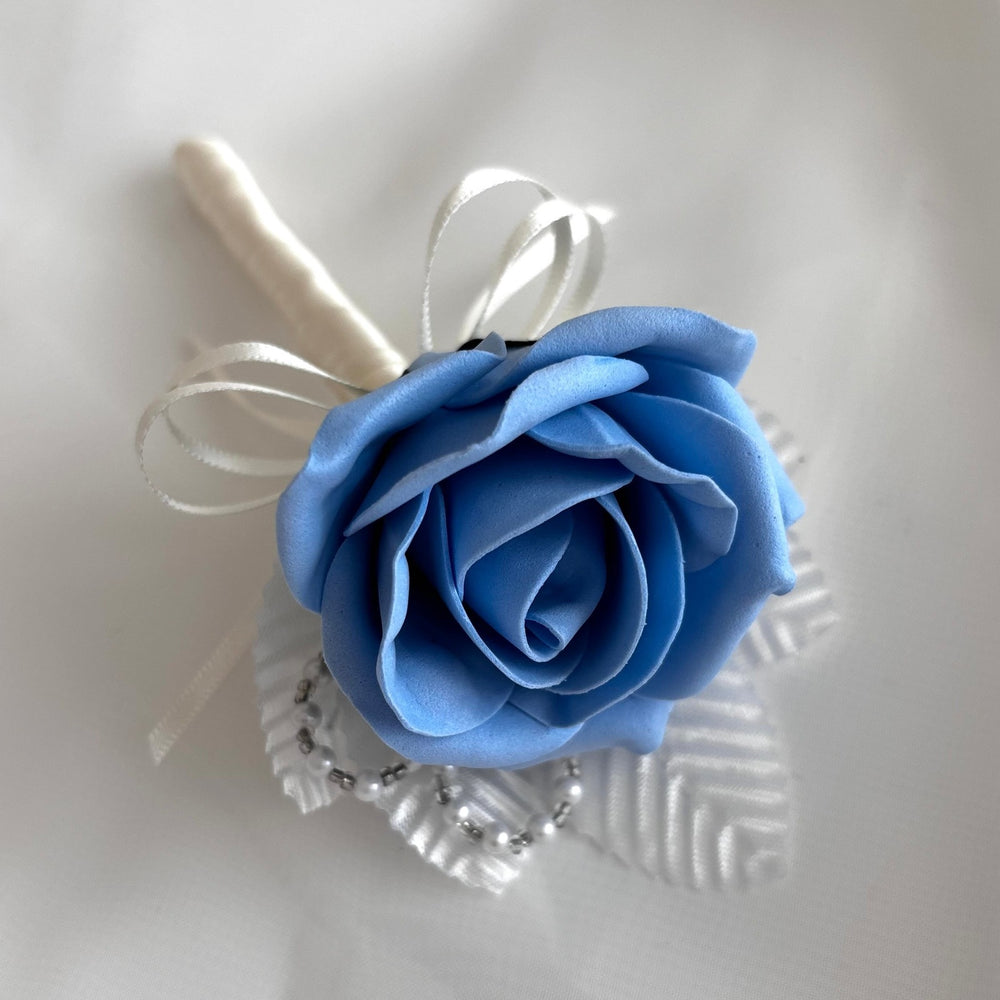 Artificial Wedding Bouquet and Buttonhole, Artificial Bridal Flowers, Roses FL77, ALL COLOURS