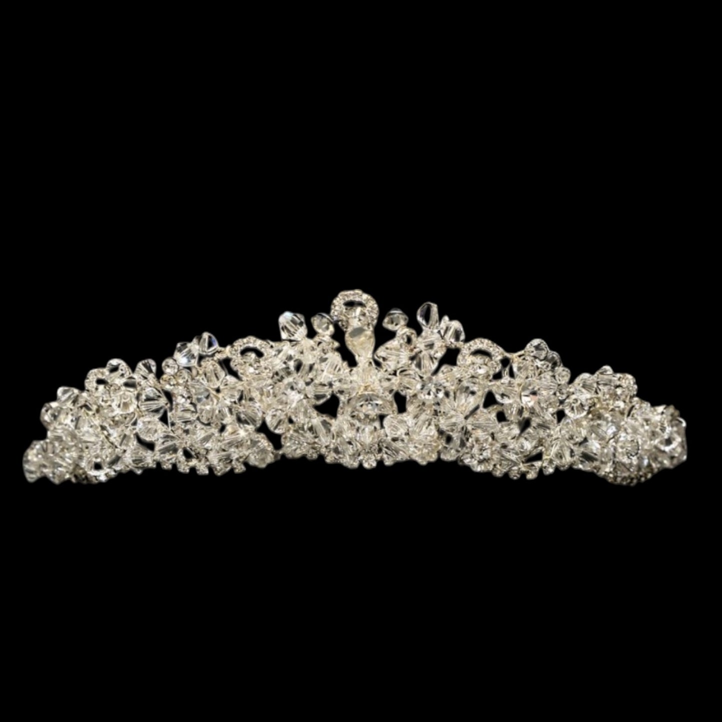 Crystal Bridal Tiara – Vintage Style Wedding Headpiece for Bride