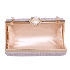 Crystal Clutch Bag, Starlet Glam, Silver, Gold, Rose Gold, Pink or Rainbow