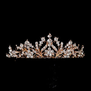 Gold Crystal Wedding Tiara, Brides and Bridesmaids, 9938