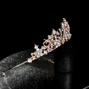 Gold Crystal Wedding Tiara, Brides and Bridesmaids, 9938