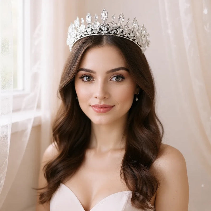 Crystal Bridal Tiara Crown
