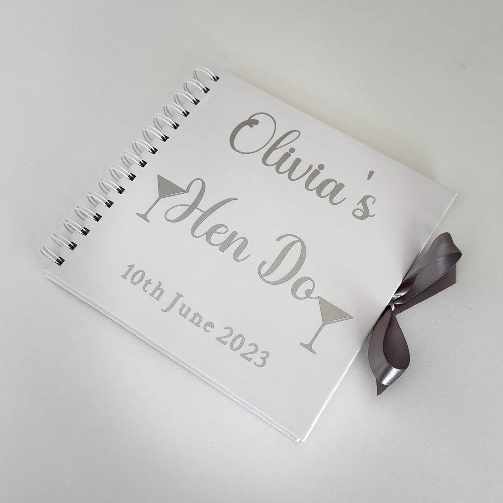 Personalised Hen Do Scrapbook, Gift Box, Hen Party