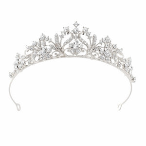 Silver Crystal Wedding Tiara, Brides and Bridesmaids, 9937