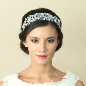 
            
                Load image into Gallery viewer, Brides Luxury Crystal Headpiece, JADE
            
        