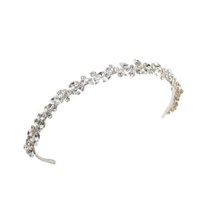 
            
                Load image into Gallery viewer, Bridesmaids Silver Crystal Headband, 7384
            
        