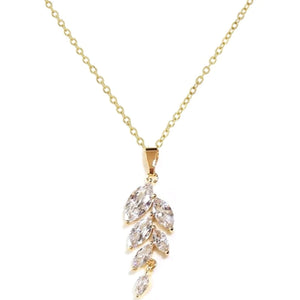 Crystal Drop Bridal Necklace, A7338