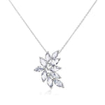 Crystal Embellished Necklace, Wedding Jewellery 7375