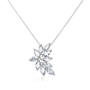 
            
                Load image into Gallery viewer, Crystal Embellished Necklace, Wedding Jewellery 7375
            
        