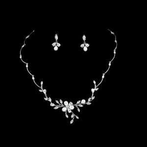 Crystal Necklace & Earring Jewellery Set, A9777