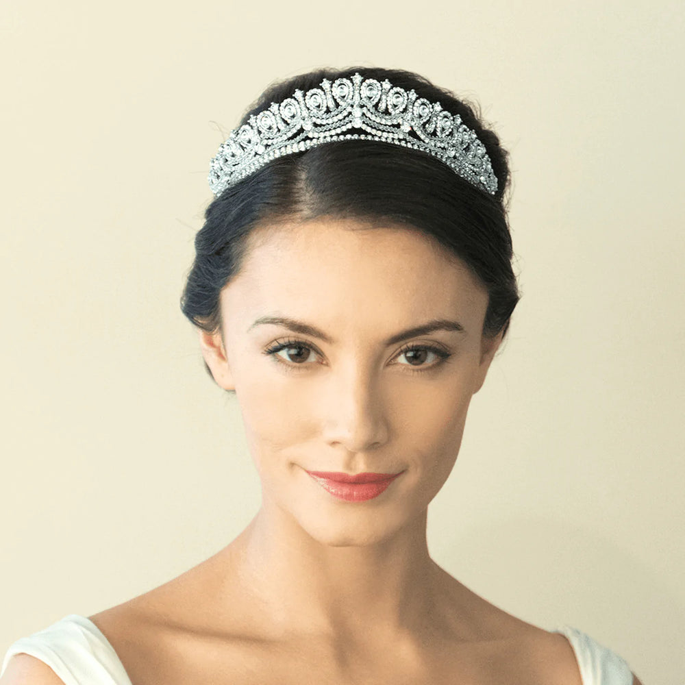 Crystal Wedding Tiara, Princess Caroline