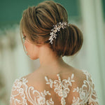 Crystal and Pearl Wedding Hair Comb, 2033