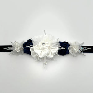 
            
                Load image into Gallery viewer, Flower Girl Belt Sash, Bridal Dress Belt TT101
            
        