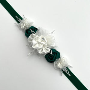 Flower Girl Belt Sash, Bridal Dress Belt TT102
