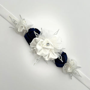 Flower Girl Belt, Velvet Bridal Sash, Wedding Dress Belt TT117