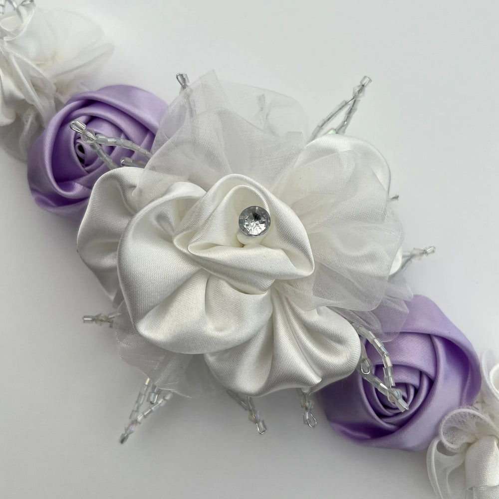 Flower Girl Belt, Velvet Sash, Bridal Dress Belt TT104