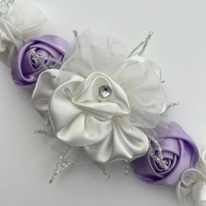 
            
                Load image into Gallery viewer, Flower Girl Belt, Velvet Sash, Bridal Dress Belt TT104
            
        