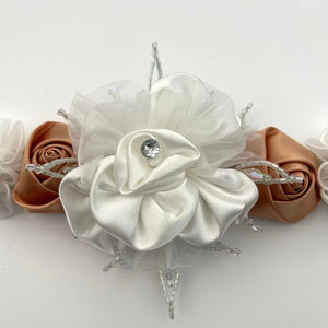 Flower Girl Belt, Velvet Sash, Bridal Dress Belt TT105