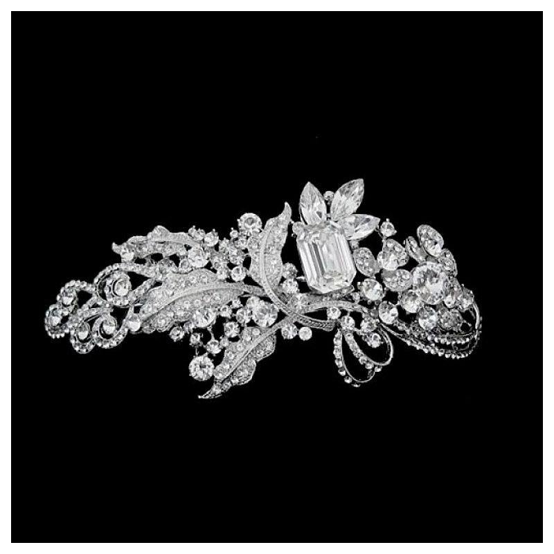 Gatsby Bridal Headdress with Crystals, 3036