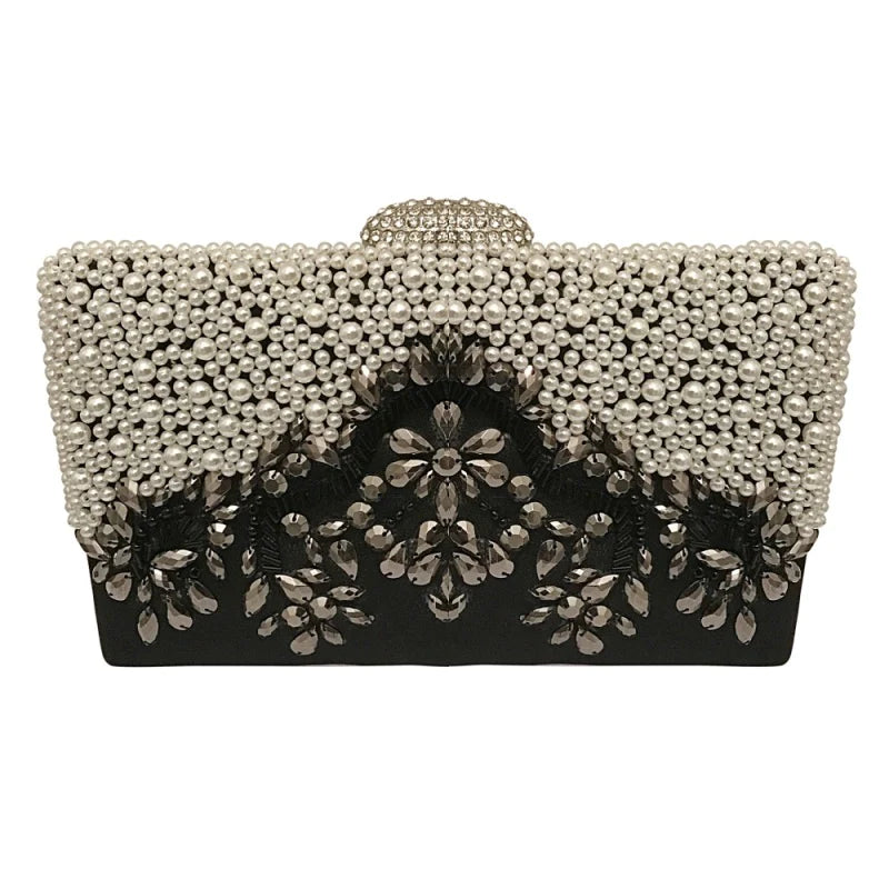 
            
                Load image into Gallery viewer, Gatsby Pearl Bridal Clutch Bag 1679/1680/1681
            
        
