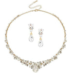 Gold Crystal Wedding Jewellery Set ***SALE***6069