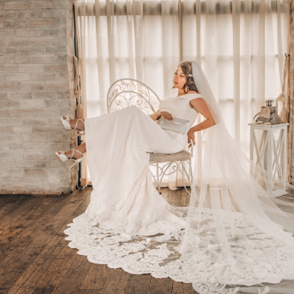 Ivory Satin Wedding Shoe High Heel Platform By Perfect Bridal, Charlotte