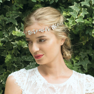 Ivory and Co Gold Floral Bridal Hair Vine, SOLSTICE