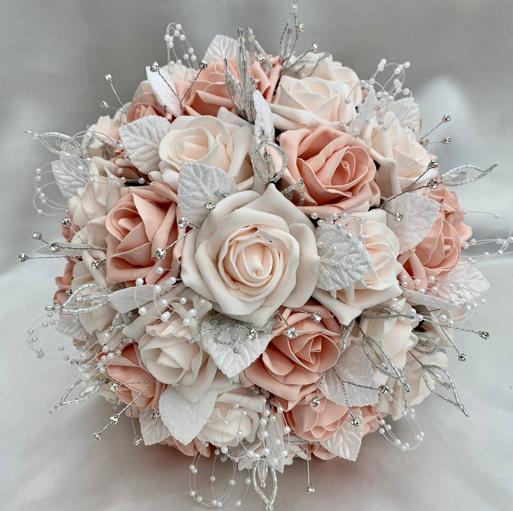 Whimsical Whites Bridal Bouquet