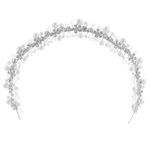 Pearl & Crystal Bridal Headband, Wedding Headpiece A9399