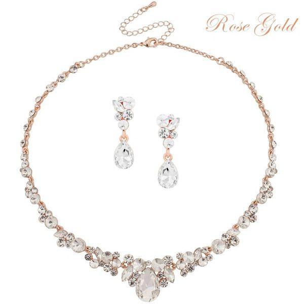 Rose Gold Bridal Jewellery Set ***SALE***1636