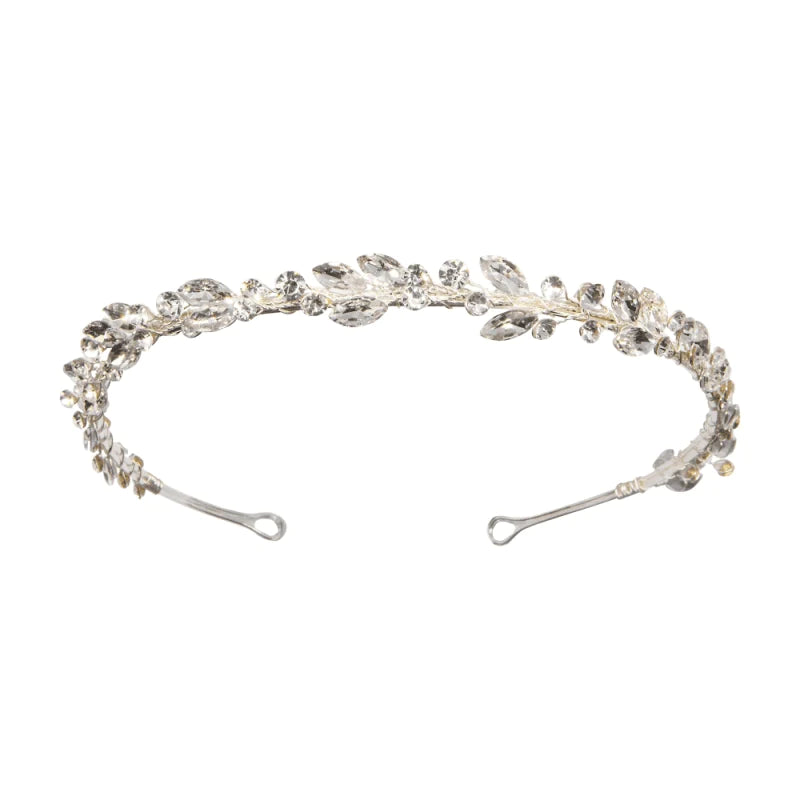 Bridesmaids Silver Crystal Headband, 7384